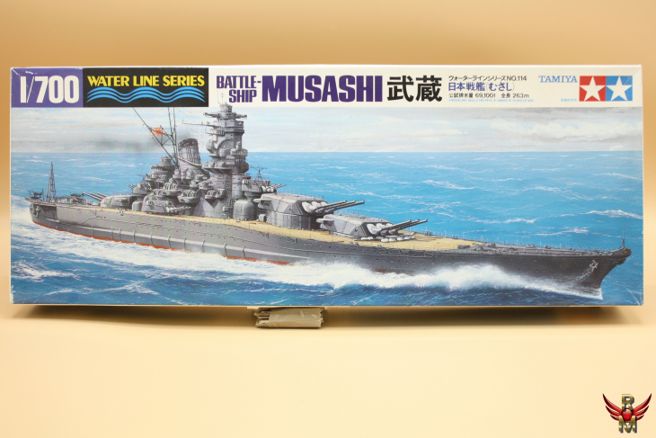 Tamiya 1/700 IJN Battle Ship Musashi Water Line Series