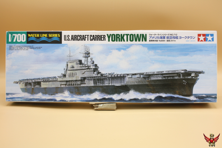 Tamiya 1/700 US Aircraft Carrier Yorktown Water Line Series