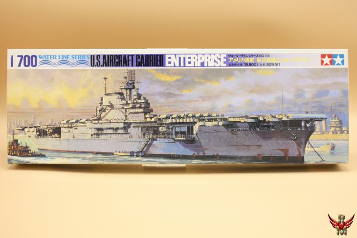 Tamiya 1/700 US Aircraft Carrier Enterprise Water Line Series