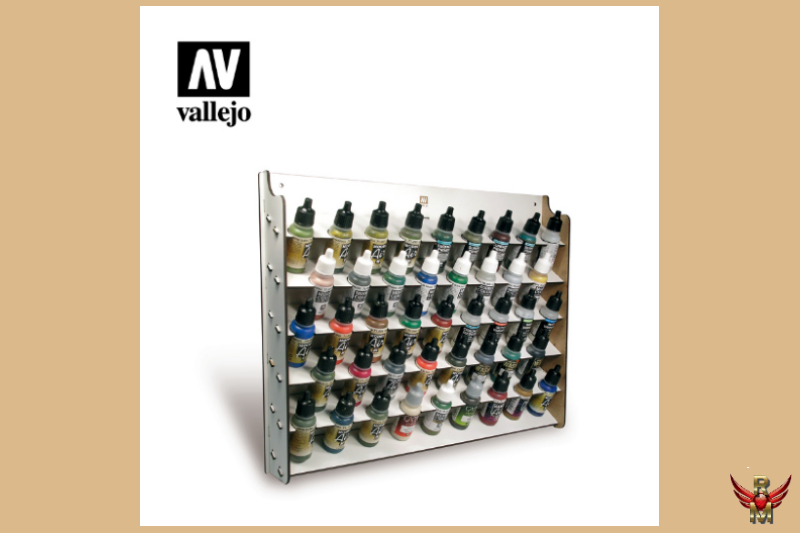 Vallejo Paint Stand Wall Mounted Paint Display 17 ml