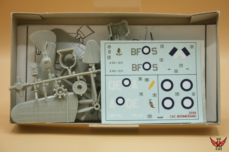 Airfix 1/72 Commonwealth CA 13 Boomerang