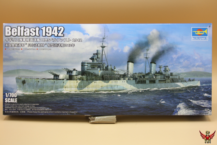 Trumpeter 1/700 HMS Belfast 1942