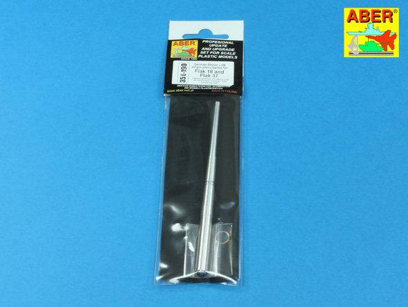 Aber 1/35 German 88mm L/56 Single piece barrel for Flak 18 and Flak 37