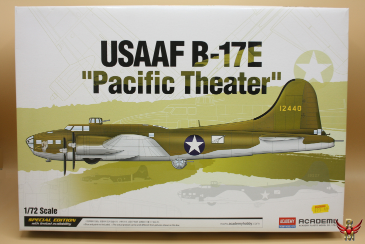 Academy 1/72 USAAF B-17E Pacific Theater Special Edition