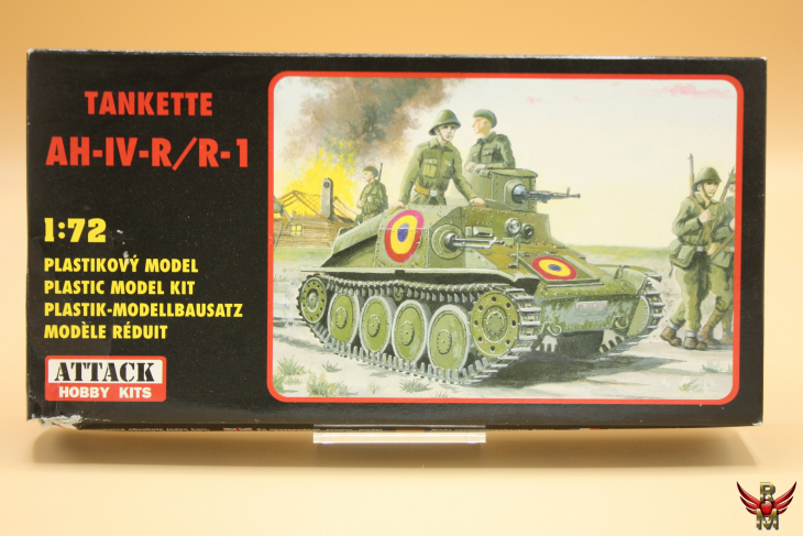 Attack Hobby Kits 1/72 Tankette AH-IV-R/R-1