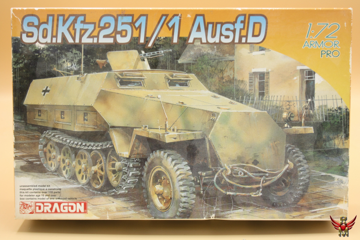 Dragon 1/72 German Sd Kfz 251/1 Ausf D