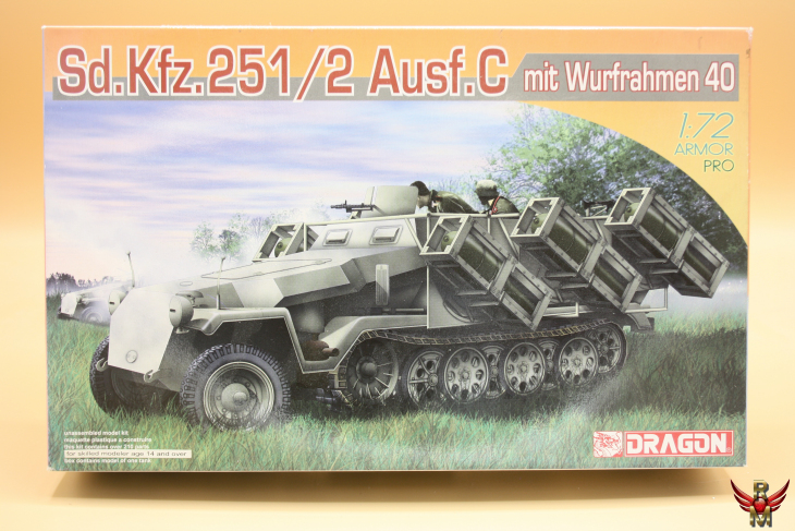 Dragon 1/72 German Sd Kfz 251/2 Ausf C met Wurfrahmen 40