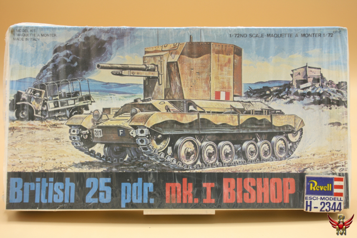 ESCI 1/72 British 25 PDR Mk I Bishop