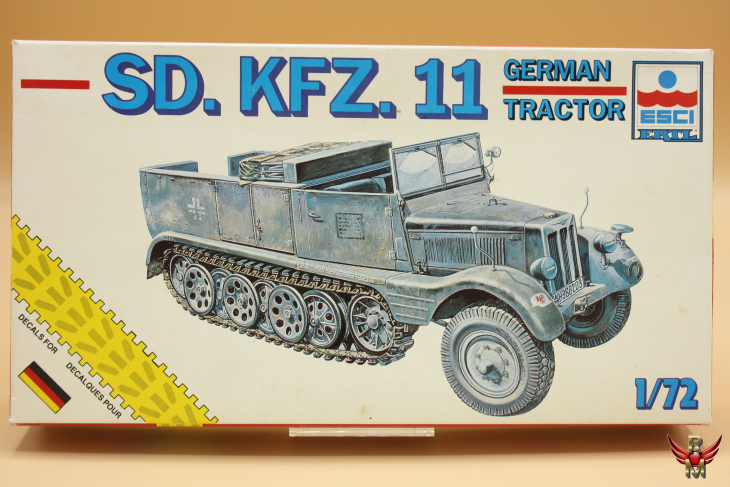 ESCI 1/72 German Sd Kfz 11 Tractor New Series