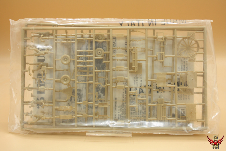 ESCI 1/72 British 25 PDR Gun and Crew New Series