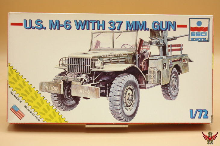 ESCI 1/72 US M-6 with 37mm Gun New Series