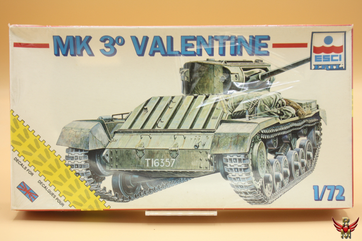 ESCI 1/72 British Mk 3º Valentine New Series