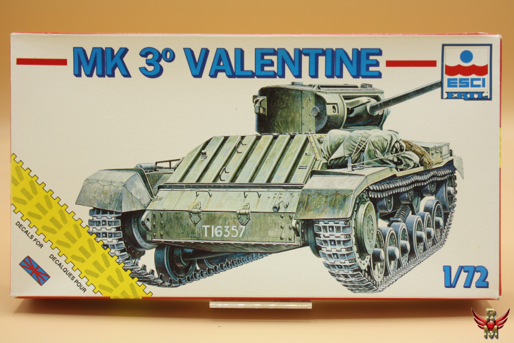 ESCI 1/72 British Mk 3º Valentine New Series