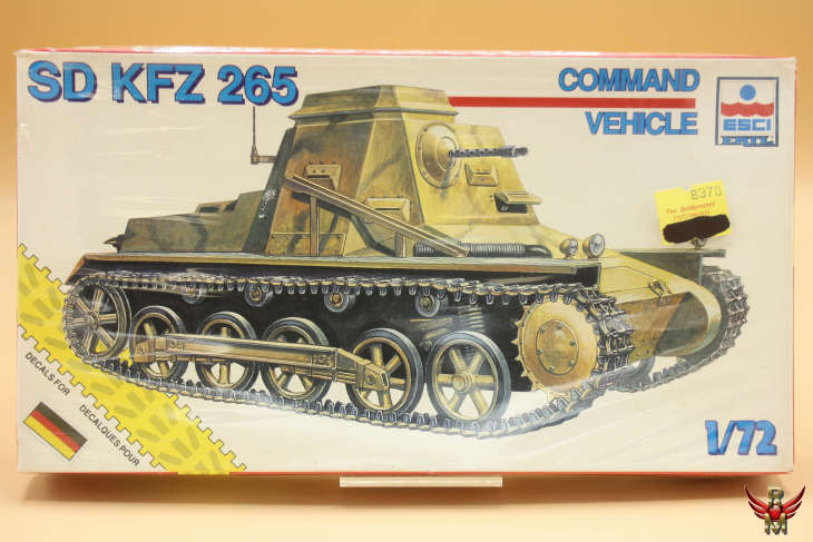 ESCI 1/72 Geman Sd Kfz 265 Command Vehicle New Series