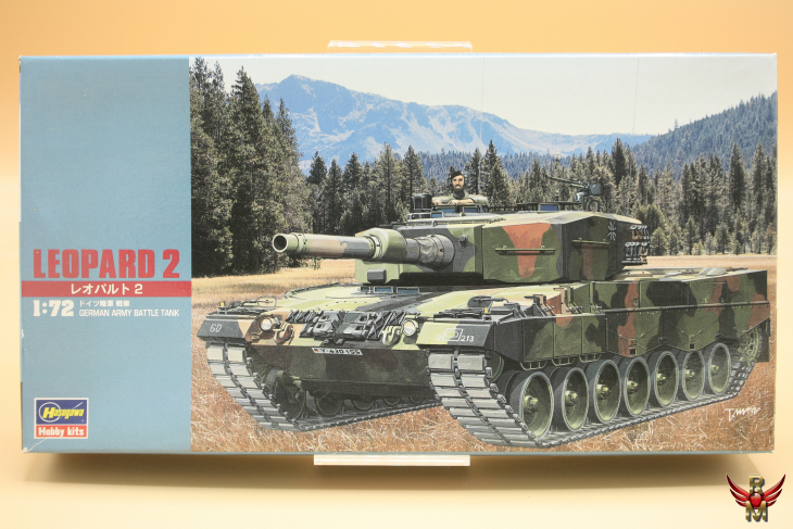 Hasegawa 1/72 Leopard 2 german army battle tank