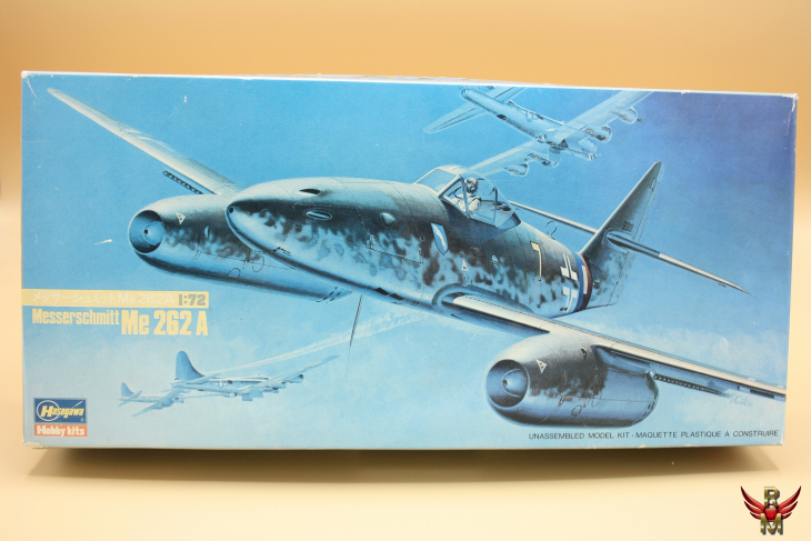 Hasegawa 1/72 German Messerschmitt Me 262 A