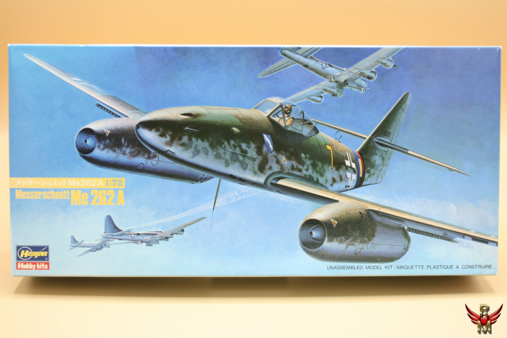 Hasegawa 1/72 German Messerschmitt Me 262 A