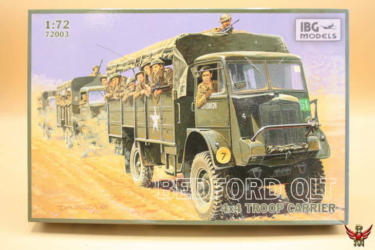 IBG Models 1/72 Bedford QLT 4x4 Troop Carrier