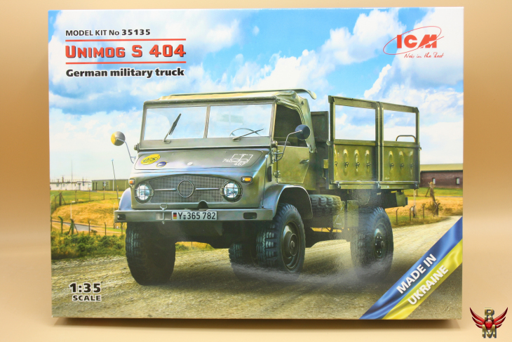 ICM 1/35 Unimog S 404 German Military Truck