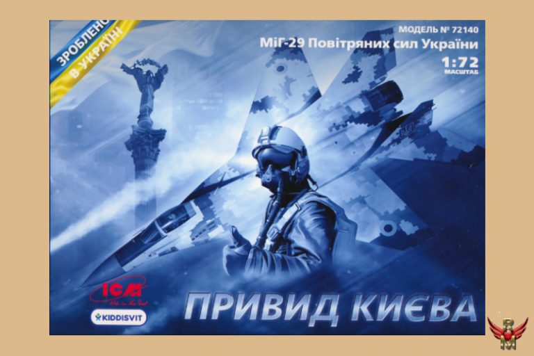 ICM 1/72 MiG-29 of Ukranian Air Force The Ghost of Kyiv