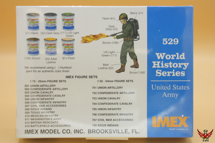 IMEX 1/72 Figure Set United States Army Korean War