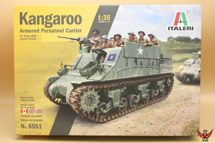 Italeri 1/35 Priest Kangaroo APC M7 HMC version