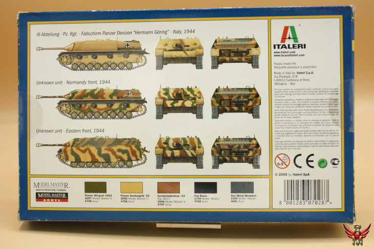 Italeri 1/72 German Jagdpanzer IV Ausf F Sd Kfz 162