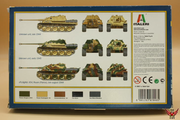 Italeri 1/72 German Sd Kfz 173 Jagdpanther