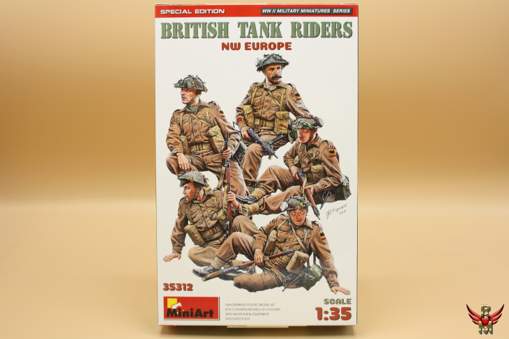 MiniArt 1/35 British Tank Riders NW Europe Special Edition