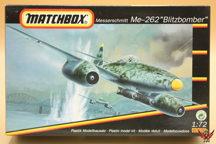 Matchbox 1/72 German Messerschmitt Me 262 Blitzbomber
