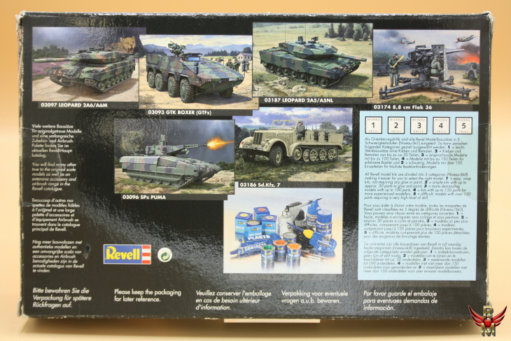 Revell 1/72 German Sd Kfz 251/16 Ausf C
