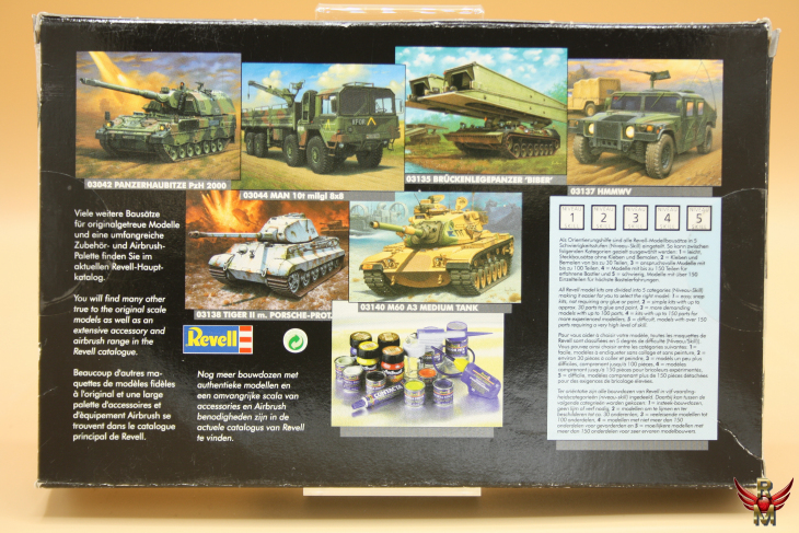 Revell 1/76 German Sd Kfz 124 Wespe