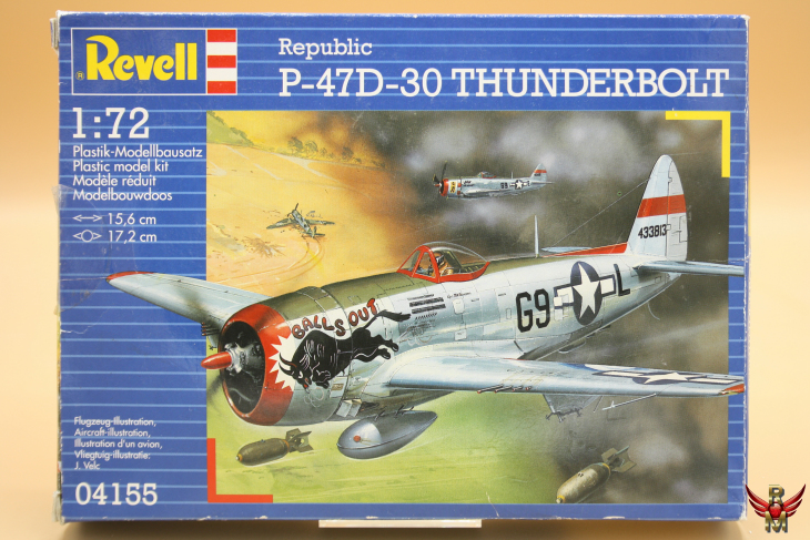 Revell 1/72 Republic P-47D-30 Thunderbolt
