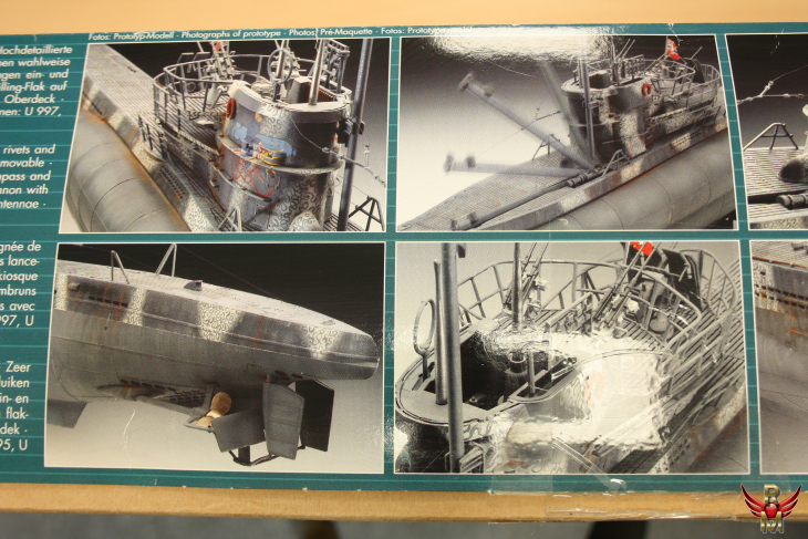 Revell 1/72 German Submarine VII C/41 Atlantic Version