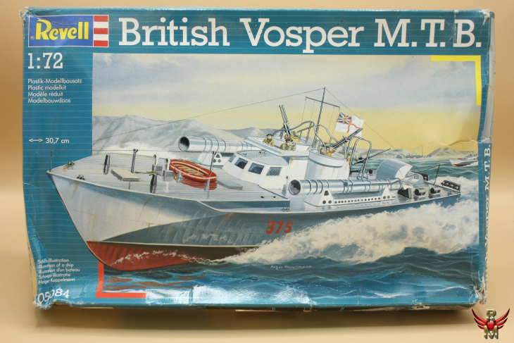 Revell 1/72 British Vosper MTB