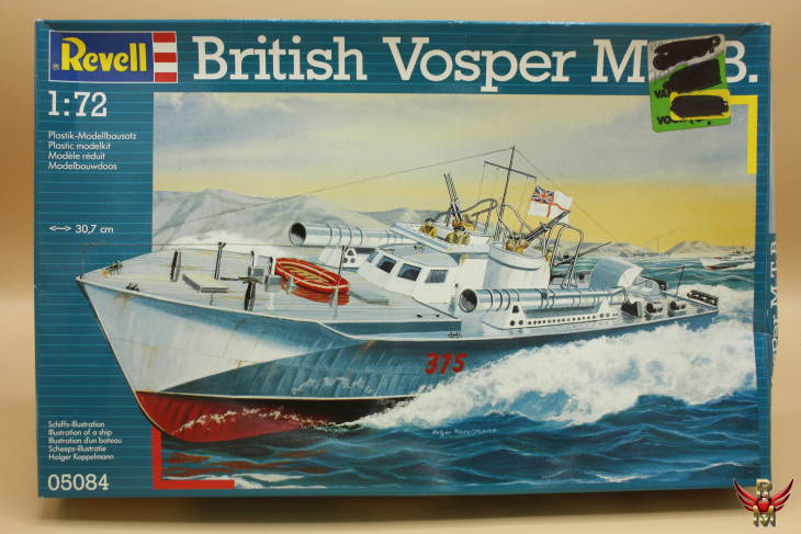 Revell 1/72 British Vosper MTB