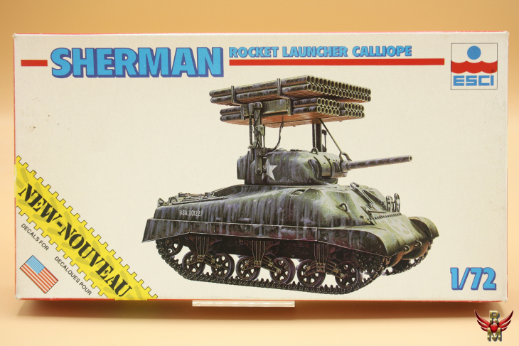 ESCI 1/72 US Sherman Calliope New Series
