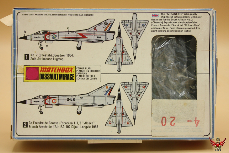 Matchbox 1/72 Dassault Mirage