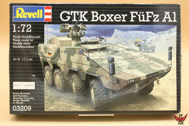 Revell 1/72 GTK Boxer FüFz A1