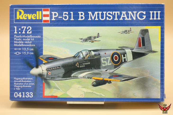 Revell 1/72 P-51B Mustang III