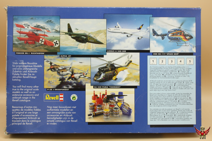 Revell 1/72 Junkers Ju-52/3m Transport