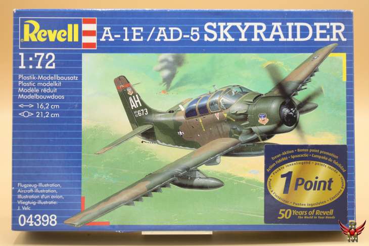 Revell 1/72 A-1E/AD-5 Skyraider