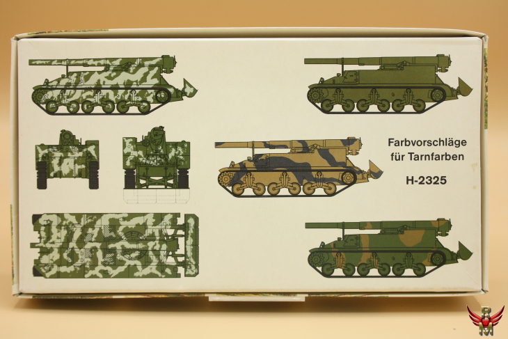 Revell/ESCI 1/72 US 155mm Geschutz auf Selbstfahrlafette M12 King Kong