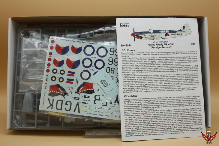 Special Hobby 1/48 Fairey Firefly Mk IV/V Foreign Service