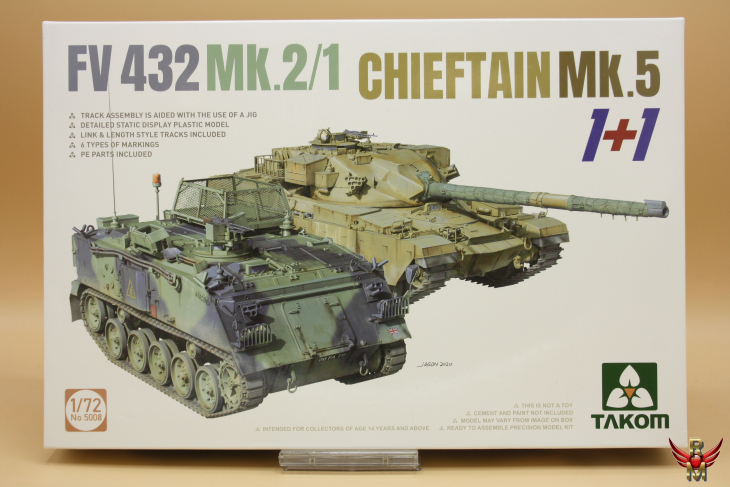 Takom 1/72 FV432 Mk 2/1 Chieftain Mk 5