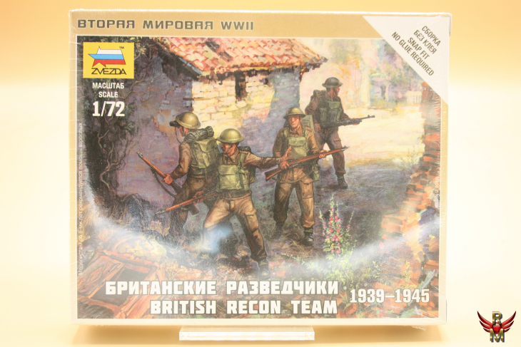 Zvezda 1/72 British Recon Team