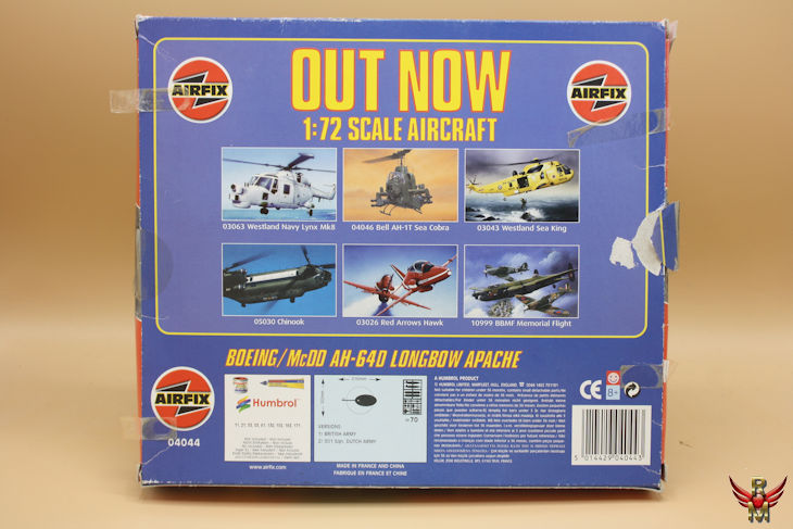 Airfix 1/72 Boeing McDD AH-64D Longbow Apache