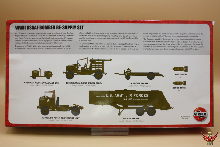 Airfix 1/72 WWII USAAF Bomber Re-Supply Set