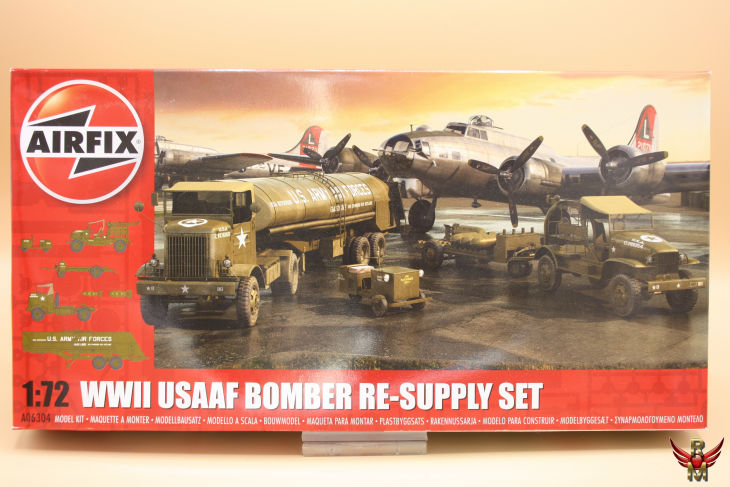 Airfix 1/72 WWII USAAF Bomber Re-Supply Set