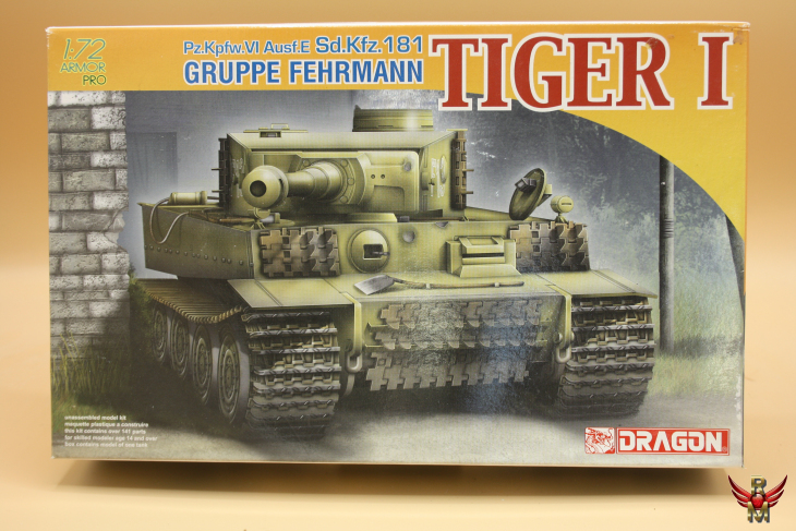 Dragon 1/72 German Pz Kpfw VI Ausf E Sd Kfz 181 Tiger I Gruppe Fehrmann